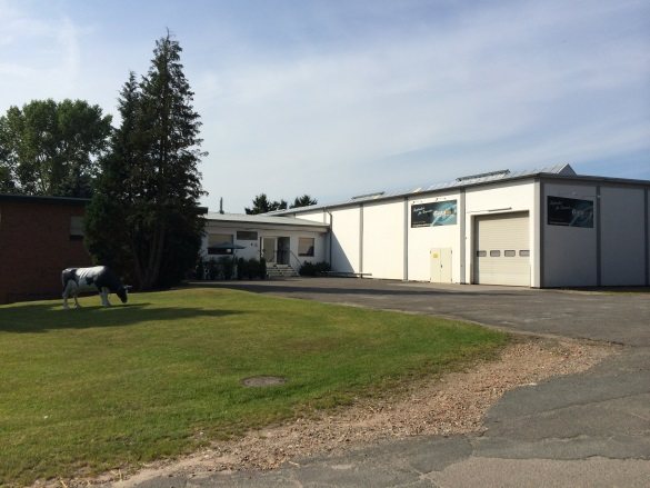 Das Produktionsgebäude von PETfit in Kirchwalsede.